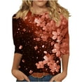 thumbnail image 5 of Womens Tops Dressy Casual Sexy Summer Blouses Blouses for Women Casual Tunic Shirts to Wear with Leggings, 5 of 5