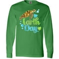 thumbnail image 3 of Inktastic Earth Day Sea Turtle and Hearts Long Sleeve T-Shirt, 3 of 5