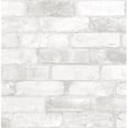 thumbnail image 1 of Loft White Brick Peel & Stick Wallpaper, 1 of 1