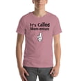 thumbnail image 2 of Funny Science Pun Momentum Love Mom Vintage Tee T-Shirt (Heather Orchid, S), 2 of 2