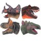 thumbnail image 1 of 4pcs títeres de mano de dinosaurio Cabeza de dinosaurio Figura de juguete Guante de títeres de la mano del juguete, 1 of 6