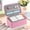 Pink, variant on 100Fens High Capacity Zipper Pens Pencil Case Multi-Functional Stationery Pouch 72 Slots Colored Portable Pencil Bags With 2 Removable Sleeves