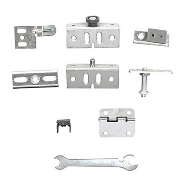 sistema para 4 puertas plegables de montaje frontal