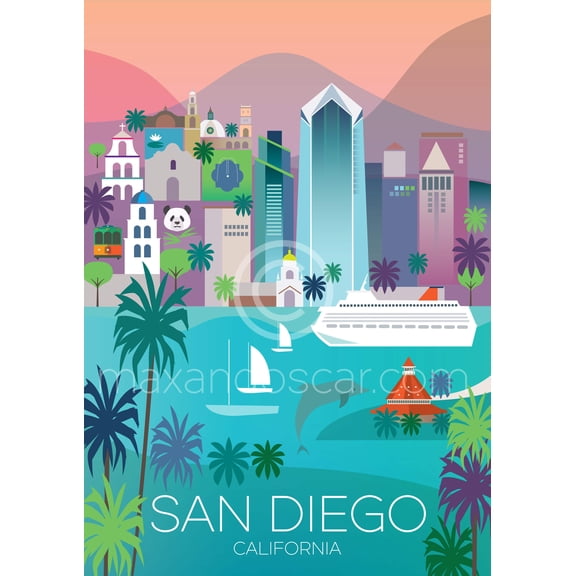 SAN DIEGO JIGSAW PUZZLE