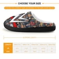 thumbnail image 2 of Kids Slippers WWE House Slippers Warm Soft Plush Slipper Anti-Slip Winter Fluffy House Shoes for Boys Girls, 2 of 7