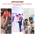 thumbnail image 4 of EeaseCA 10pcs Chinese Style Romantic Wedding Invitations Lovely Paper Invitations Cards, 4 of 7