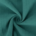 thumbnail image 6 of VSSSJ Womens Long Sleeve Cotton Linen Maxi Dresses Spring Summer Crewneck Solid Color Casual Ruched Swing Long Dress with Pockets Green XXL, 6 of 7