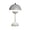 White - B, variant on Black Rechargeable Flower Bud Desk Lamp Touch Dimmable Night Light Minimalist Mushroom Table Lamp Retro Bedside Lamp for Bedroom
