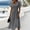 #0273-Gray, variant on Summer Dresses for Women Plain V Neck Short Sleeve Flowy Casual Midi Dress Beach Vacation Sundresses with Pockets