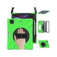 thumbnail image 1 of iPad Pro 12.9 Case 2022 2021, Shockproof Cover with Pencil Holder and Kickstand Hand/Shoulder Strap For iPad Pro 12.9 inch 2022 2021 6th 5th Generation, 1 of 1