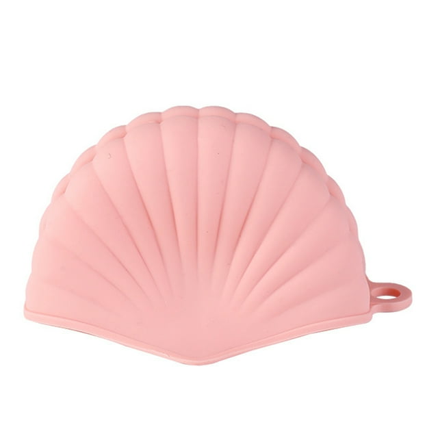 1 Paire de Clips en Silicone pour Gants Design en Forme de Coquille Doux Antidérapant Pratique Réutilisable Isolation Thermique Poignées Chaudes pour Pot Fournitures de Restaurant