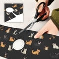 thumbnail image 6 of Yayeee Faucet Mat for Kitchen Sink 14.7" Diatomite Long Splash Guard Pad, Pixel Cat, 6 of 7