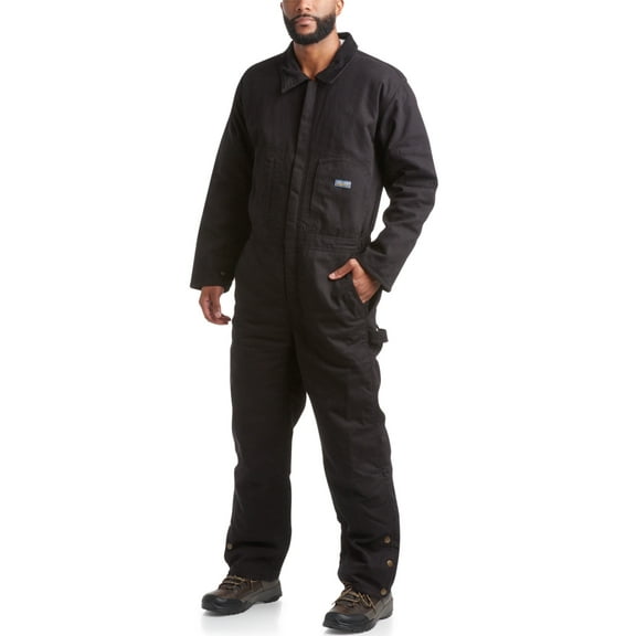 Bass Creek Outfitters Mens Coveralls Water Resistant 30'' Inseam Insulated Coveralls Work Jumpsuit