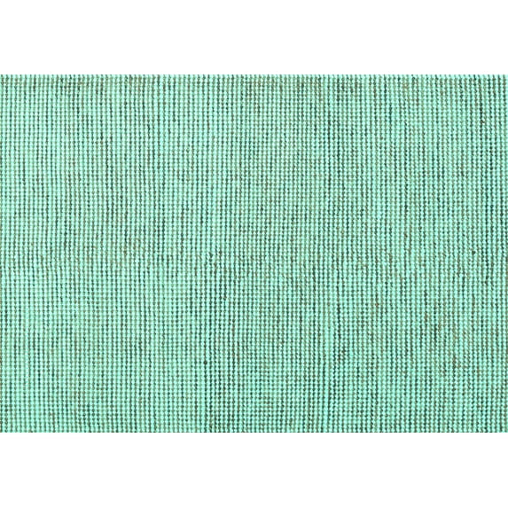 Ahgly Company Indoor Rectangle Abstract Turquoise Blue Contemporary Area Rugs, 5' x 7'