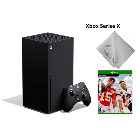 Newest Microsoft- Xbox -Series- -X- Gaming Console - 1TB SSD Black With Madden NFL 22 Game Bundle Newest Microsoft- Xbox -Series- -X- Gaming Console - 1TB SSD Black With Madden NFL 22 Game Bundle