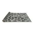thumbnail image 2 of Ahgly Company Indoor Rectangle Abstract Gray Modern Area Rugs, 4' x 6', 2 of 4