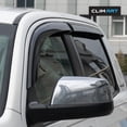 thumbnail image 3 of CLIM ART Incredibly Durable Rain Guards for Toyota Tundra 2007-2021 CrewMax, Original Tape-on Window Deflectors, Vent Deflector,Window Visors, Car Accessories,4pcs. - 407219, 3 of 10