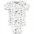 thumbnail image 6 of Hudson Baby Short Sleeve Bodysuits, 5-Pack, Newborn- 24 Months, 6 of 7