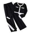 thumbnail image 6 of OJSFQUFP Girls Clothes 2PCS Outfits Long Sleeve Top & Wide Leg Pants Kids Clothes Teen Clothing Sets Size 7-12Y, 6 of 9