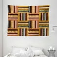 thumbnail image 1 of Ethnic Tapestry, Traditional African Oriental Motifs with Tribal Colors Nigerian Culture Elements, Wall Hanging for Bedroom Living Room Dorm Decor, 80W X 60L Inches, Multicolor, by Ambesonne, 1 of 2