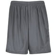 thumbnail image 5 of Augusta Sportswear XXS Boys Modified Mesh Shorts Graphite 1851, 5 of 5