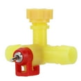 thumbnail image 3 of Chicken Drinker Hanging Cups, Chicken Drinking Cup Adjustable  For Farm Three-Way Steel Ball Drinker, 3 of 8