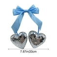 thumbnail image 3 of dajkiuy Disco Balls with Bow, Sparkle Disco Party Decor for Home, Wedding, Valentine's Gift, 3 of 7