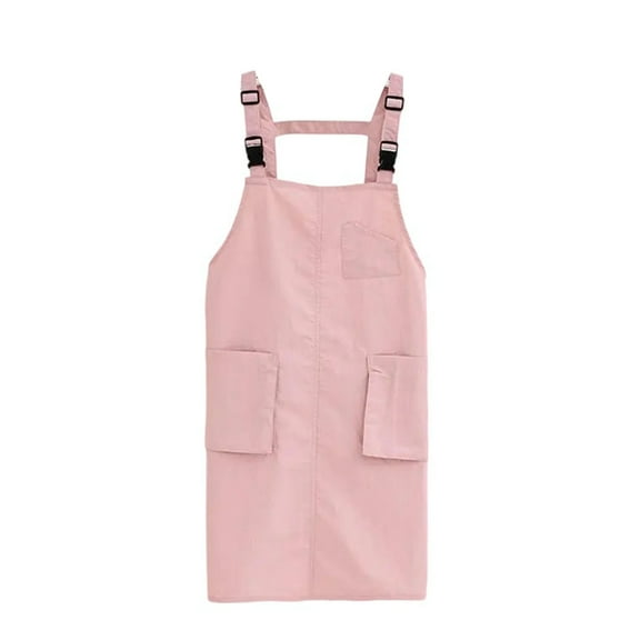 Multipurpose Waterproof Apron for Women Adjustable Buckles Strap Pinafore Apron