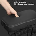 thumbnail image 4 of Bike PU Leather Soft Cushions Rear Rack Seat Water Resistant Children Seats Pad, 4 of 12