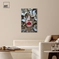 thumbnail image 3 of Madama Butterfly Canvas Floral Collage Wall Art by Art Remedy, Silver Frame, 30" x 45", 3 of 7
