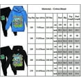 thumbnail image 2 of Kid Minecraft Game Hooded Tracksuit Unisex Sport Hoodie Pant Outfit Set, 2 of 2