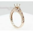 thumbnail image 4 of 2Ct Asscher Cut Simulated Diamond 14K Rose Gold Plated Engagement Wedding Ring -6, 4 of 4