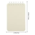 thumbnail image 4 of 6pcs Pocket Notepad Students Spiral Notebook Mini Pocket Spiral Notebook Sketchbook, 4 of 9