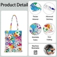 thumbnail image 2 of Soccer Player Tote Bag - Eco-Friendly & Compact Folding Design for Urban Commuters, 2 of 6