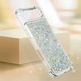thumbnail image 5 of MYKOMI Compatible with iPhone Air Case Glitter Sparkle Cute Liquid Clear Flowing Quicksand Shockproof TPU Protective Girly Women Phone Case for iPhone 17 Air 6.5", 5 of 6