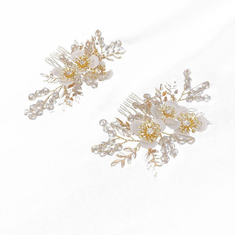 EKE Women’s Hair Clip Vintage Retro Back-Wear Elegant Hair Accessory with Fashion Texture