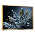 thumbnail image 2 of Designart "Green Glory Of Fern Fronds I" Plants Floater Framed Canvas Wall Art, 2 of 5