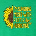 thumbnail image 5 of Wild Bobby, I'm Sunshine Mixed With A Little Hurricane , Inspirational/Christian, Women Tri-Blend Racerback Tank Top, Envy, Medium, 5 of 5