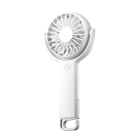 

Ruhiku GW Portable Fan New 2024 Handheld Folding and Rotating USB Small Fan Outdoor Mountaineering Button Silent Desktop Small Fan for Cooling Your Hot Summer
