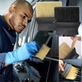 thumbnail image 1 of Xihbxyly Cepillo de Limpieza para Coche, Limpiador de Huecos Interiores, Cerdas Suaves de Fibra Fina, Limpieza Eficaz de Ventilación y Consola, Multiusos, Coche, Ordenador, Hogar, Tamaño Compacto de, 1 of 5