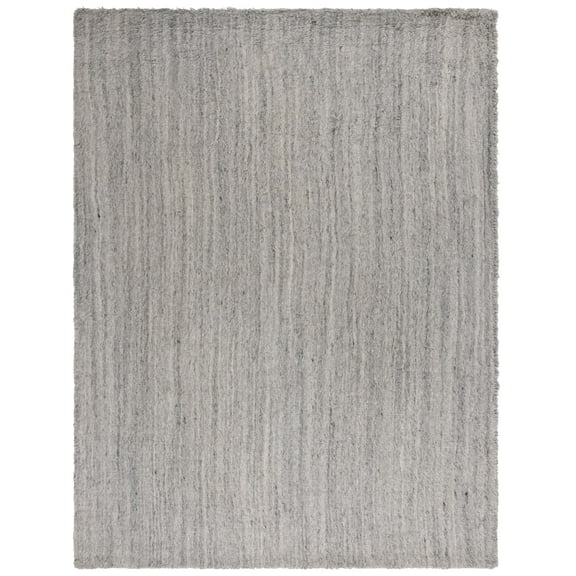 SAFAVIEH Casablanca Keane Solid Area Rug, Grey, 8' x 10'