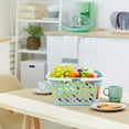 thumbnail image 2 of Small Shopping Basket for Kids Plastic Grocery Basket with Handle Toy Storage Container Party Favor, 2 of 5
