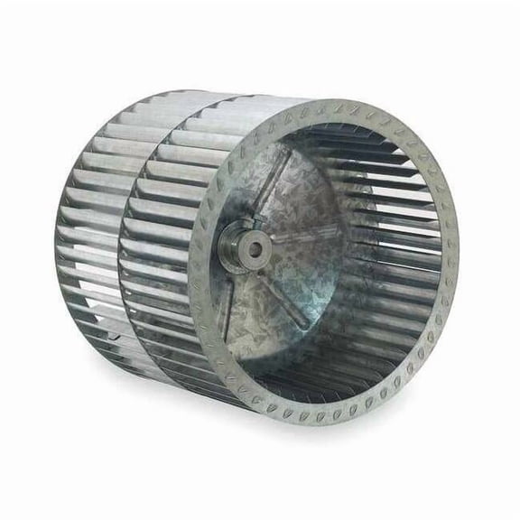Blower Wheel, Dia 12 3/16 In, Bore 1/2 In, Wheel Width (In.): 10 5/8 in