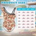 thumbnail image 7 of Uorisanigo One Piece Bathing Suits for Girls Size 7-8 Quick Dry Tankini Swimsuit with Ruffled Sleeve Straps Capybara Watermelon Swimwear, 7 of 7