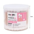 thumbnail image 5 of Tnobhg 300/500Pcs Disposable Cotton Swab with Storage Box Wooden Stick Double Head Multi-functional Makeup Cleaning Care Absorbent Cotton Applicator, 5 of 7