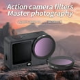 thumbnail image 2 of Filter Set for DJI Osmo Action 6 Camera - UV, ND8/16/32, CPL, Black Mist 1/4 & Macro Filters, High-Definition Optical Glass Lens Filters with Aluminum Frame, 2 of 11