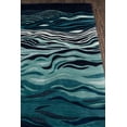 thumbnail image 2 of Momeni Abstract Modern Area Rugs, Blue, 2 of 6