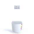 thumbnail image 2 of TOTO® RP Wall-Hung D-Shape Toilet and DuoFit® In-Wall 1.28 and 0.9 GPF Dual-Flush Tank System with Copper Supply, Matte Silver - CWT447247CMFG#MS, 2 of 5