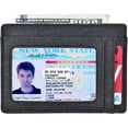 thumbnail image 2 of LAICAIW Slim Wallet RFID Front Pocket Wallet Minimalist Secure Thin Credit Card Holder, 2 of 7