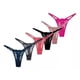 thumbnail image 1 of Paquete 6 Panty Tanga Sexy Encaje Bikini Lenceríaajustable, 1 of 8